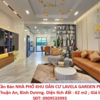 BÁN NHÀ PHỐ KHU DÂN CƯ LAVELA GARDEN PHƯỜNG AN PHÚ, TP.HCM (phường bình chuẩn, bình dương)