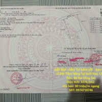 ĐẤT ĐẸP - ĐẦU TƯ SINH LỜI - Bán GẤP Lô Đất Tiềm Năng Tại Suối Rao, Châu Đức, Bà Rịa Vũng Tàu