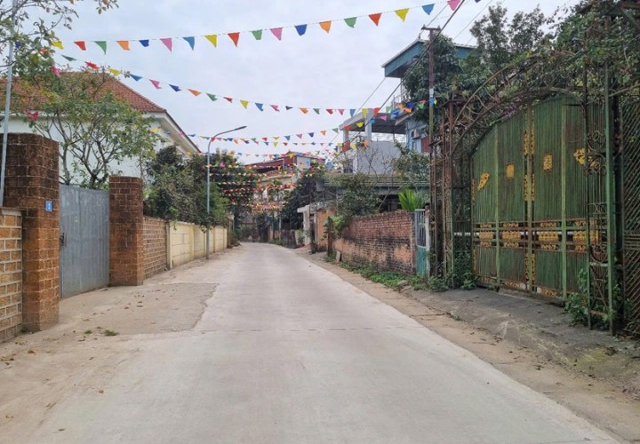 Chính Chủ Bán Nhà Hàng Quan Họ Mặt Tiền Kinh Doanh Gần Khu CNC Hoà Lạc, Thạch Thất, Hà Nội