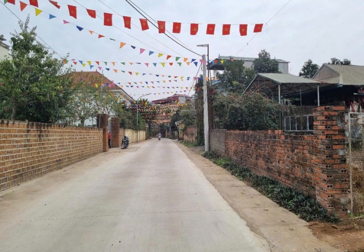 Chính Chủ Bán Nhà Hàng Quan Họ Mặt Tiền Kinh Doanh Gần Khu CNC Hoà Lạc, Thạch Thất, Hà Nội