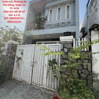 HOT HOT - NHÀ ĐẸP – GIÁ TỐT –CẦN BÁN GẤP NHÀ Đường Vườn Lài, Phường An Phú Đông, Quận 12, TP. HCM