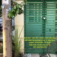 NHÀ ĐẸP –GIÁ TỐT– CHÍNH CHỦ CẦN BÁN GẤP NHÀ TẠI Đường Số 38, P, Hiệp Bình Chánh, TP.Thủ Đức, TP. HCM