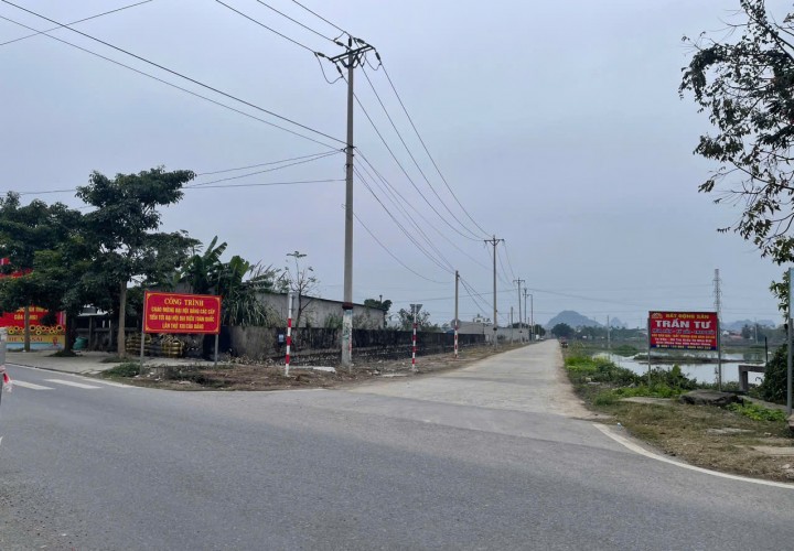 ĐẤT ĐẸP - GIÁ ƯU ĐÃI BÁN NHANH LÔ ĐẤT TIỀM NĂNG Bám mặt tiền 150m đường ĐT477, Trung tâm thị trấn Me