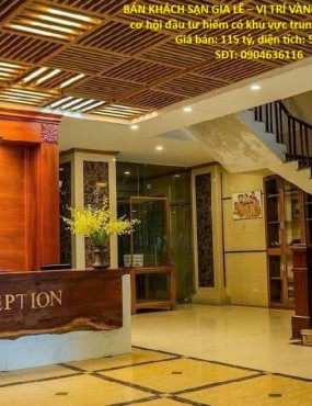 BÁN KHÁCH SẠN GIA LÊ – VỊ TRÍ VÀNG- SINH LỜI CAO cơ hội đầu tư hiếm có khu vực trung tâm Tam Đảo