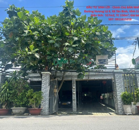 ĐẦU TƯ SINH LỜI - Chính Chủ BÁN NHÀ MẶT TIỀN Đường Hương Lộ 9, Xã Tân Bình, Vĩnh Cửu, Đồng Nai