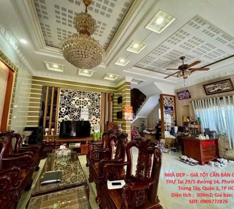 NHÀ ĐẸP – GIÁ TỐT CẦN BÁN GẤP BIỆT THỰ Tại Phường Bình Trưng Tây, Quận 2, TP HCM