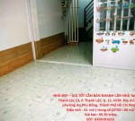 NHÀ ĐẸP – GIÁ TỐT CẦN BÁN NHANH CĂN NHÀ Tại Đường Thanh Lộc 19, P. Thanh Lộc, Q. 12, HCM.