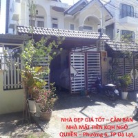 NHÀ ĐẸP GIÁ TỐT – CẦN BÁN NHÀ MẶT TIỀN KQH NGÔ QUYỀN – Phường 6, TP Đà Lạt, Lâm Đồng
