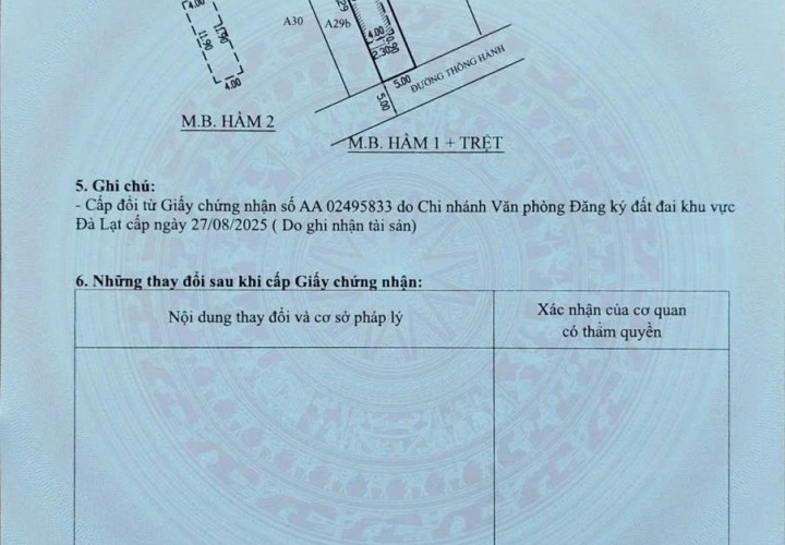 NHÀ ĐẸP GIÁ TỐT – CẦN BÁN NHÀ MẶT TIỀN KQH NGÔ QUYỀN – Phường 6, TP Đà Lạt, Lâm Đồng