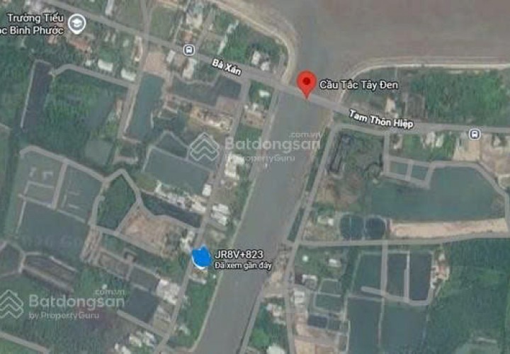 ĐẤT ĐẸP -  GIÁ TỐT – CẦN BÁN ĐẤT BỜ SÔNG GẦN CẦU TẮC TÂY ĐEN – Xã Bình Khánh, Cần Giờ, TP HCM