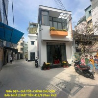 NHÀ ĐẸP– GIÁ TỐT–CHÍNH CHỦ CẦN BÁN NHÀ 2 MẶT TIỀN 419/6 Phan Xích Long, P. 3, Q. Phú Nhuận, TP. HCM