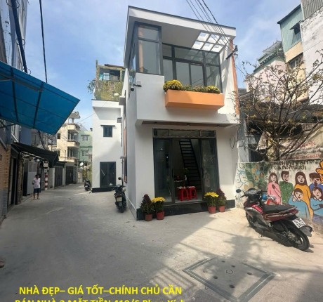 NHÀ ĐẸP– GIÁ TỐT–CHÍNH CHỦ CẦN BÁN NHÀ 2 MẶT TIỀN 419/6 Phan Xích Long, P. 3, Q. Phú Nhuận, TP. HCM