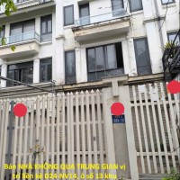 Bán NHÀ KHÔNG QUA TRUNG GIAN vị trí liền kề D24-NV14, ô số 13 khu Gleximco Lê Trọng Tấn, HN