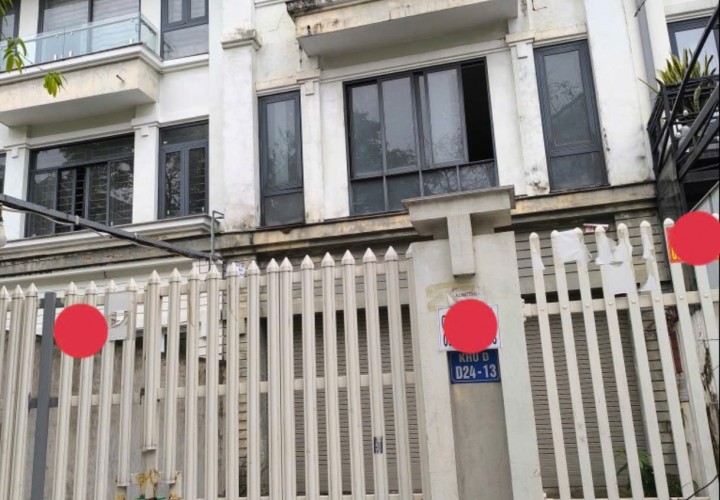 Bán NHÀ KHÔNG QUA TRUNG GIAN vị trí liền kề D24-NV14, ô số 13 khu Gleximco Lê Trọng Tấn, HN