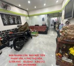 BÁN NHANH CĂN  NHÀ MẶT TIỀN PHẠM VẤN, P. PHÚ THỌ HÒA, Q.TÂN PHÚ -  83,63m2 - 4,9tỷ (TL) - Xe Hơi Đậu Cửa