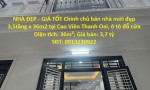 NHÀ ĐẸP - GIÁ TỐT Chính chủ bán nhà mới đẹp 3,5tầng x 36m2 tại Cao Viên Thanh Oai, ô tô đỗ cửa