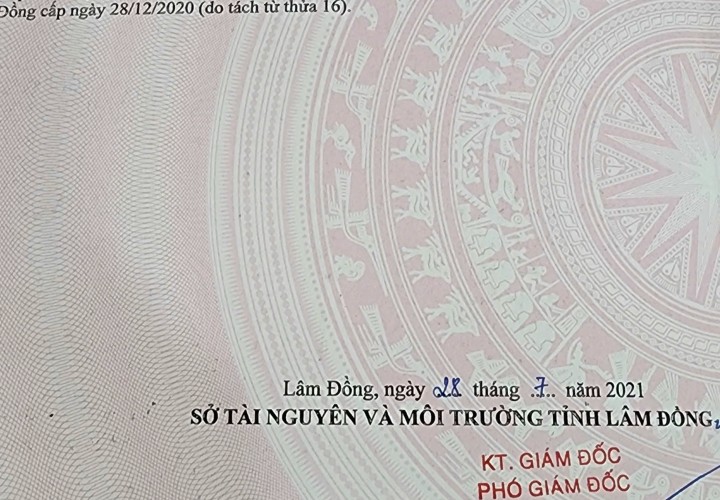 CHÍNH CHỦ BÁN ĐẤT VIEW HỒ ĐĂK LÉ - Xã LỘC ĐỨC - Huyện BẢO LÂM, Tỉnh Lâm Đồng