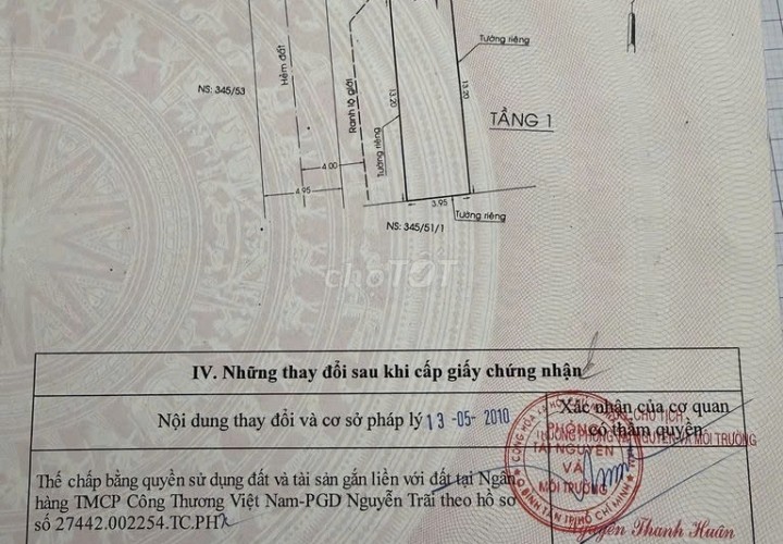 NHÀ ĐẸP GIÁ TỐT – CHÍNH CHỦ CẦN BÁN NHANH CĂN NHÀ BÌNH THÀNH – P. Bình Hưng Hòa B, Q.Bình Tân, TP.HCM