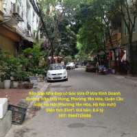 Bán Gấp Nhà Đẹp Lô Góc Vừa Ở Vừa Kinh Doanh Trần Duy Hưng, Yên Hòa, Cầu Giấy, Hà Nội
