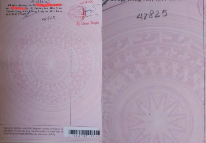 ĐẤT ĐẸP - GIÁ TỐT BÁN NHANH LÔ ĐẤT VỊ TRÍ ĐẮC ĐỊA Xã BÌNH MỸ , CỦ CHI , HCM