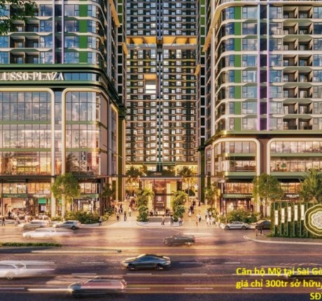 Căn hộ Mỹ tại Sài Gòn Lusso Saigon tiêu chuẩn 5 sao giá chỉ 300tr sở hữu, Phường Bình Hòa, TP Thuận An