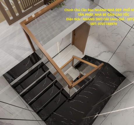 Chính Chủ Cần Bán NHANH NHÀ ĐẸP PHỐ HUỲNH TẤN PHÁT, NHÀ BÈ GẦN CAO TỐC