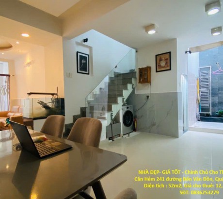 NHÀ ĐẸP- GIÁ TỐT - Chính Chủ Cho Thuê Nhà Nguyên Căn Hẻm 241 đường Bến Vân Đồn, Quận 4, Hồ Chí Minh.