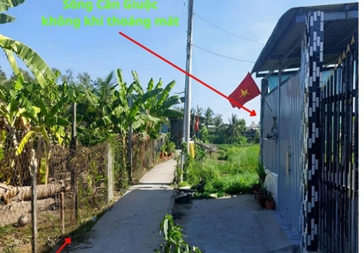 CHÍNH CHỦ BÁN ĐẤT THỔ CƯ  Vị Trí Đẹp Tại TT CẦN GIUỘC, HUYỆN CẦN GIUỘC, TỈNH LONG AN