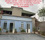 ĐẤT ĐẸP – GIÁ TỐT –CHÍNH CHỦ CẦN BÁN LÔ ĐẤT Đường Vĩnh Yên, P. Quảng Thành, TP Thanh Hóa- Thanh Hóa