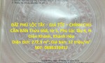 ĐẤT PHÚ LỘC TÂY – GIÁ TỐT – CHÍNH CHỦ CẦN BÁN Thửa 668, tờ 5, Phú Lộc Tây 4, H. Diên Khánh, Khánh Hòa