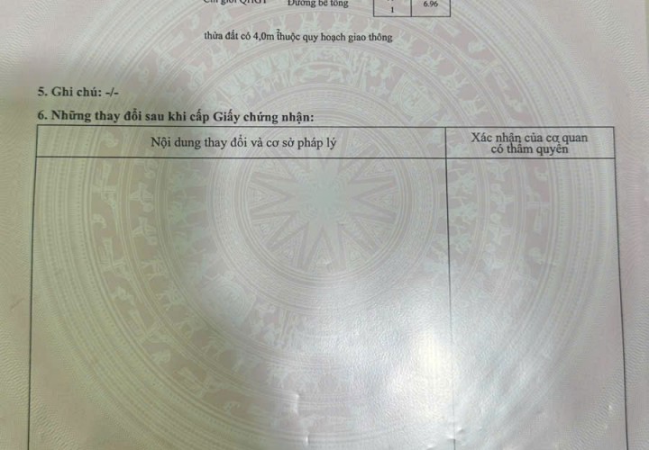 ĐẤT PHÚ LỘC TÂY – GIÁ TỐT – CHÍNH CHỦ CẦN BÁN Thửa 668, tờ 5, Phú Lộc Tây 4, H. Diên Khánh, Khánh Hòa