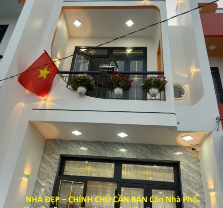 NHÀ ĐẸP – CHÍNH CHỦ CẦN BÁN Căn Nhà Phố Liền Kề Xã Long Trạch, Huyện Cần Đước, Long An.