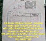 ĐẤT ĐẸP – GIÁ TỐT – CHÍNH CHỦ CẦN BÁN 2 LÔ ĐẤT – PHƯỜNG THỐNG NHẤT, TX BUÔN HỒ, Đak Lak