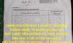 ĐẤT ĐẸP – GIÁ TỐT – CHÍNH CHỦ CẦN BÁN 2 LÔ ĐẤT – PHƯỜNG THỐNG NHẤT, TX BUÔN HỒ, Đak Lak