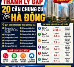 SIÊU HÓT !!! CẮT LỖ SÂU – SỞ HỮU CHUNG CƯ HÀ ĐÔNG GIÁ CHỈ TỪ 2.9 TỶ – Vào Ở Ngay