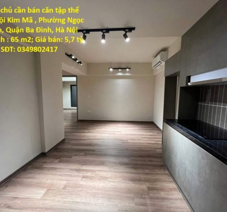 Chính chủ cần bán căn tập thể Quân đội Kim Mã , Phường Ngọc Khánh, Quận Ba Đình, Hà Nội