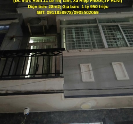 NHÀ ĐẸP – GIÁ TỐT – CHÍNH CHỦ CẦN BÁN GẤP NHÀ Tại Xã Nhơn Đức, Nhà Bè, TP Hồ Chí Minh