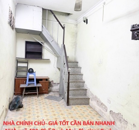 NHÀ CHÍNH CHỦ- GIÁ TỐT CẦN BÁN NHANH NHÀ VỊ TRÍ trung tâm Phường Bạch Mai, Quận Hai Bà Trưng, HN