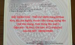 ĐẤT CHÍNH CHỦ - THỔ CƯ 100% Hàng F0 Đan Kim, Xã Liên Nghĩa, Huyện Văn Giang, Hưng Yên