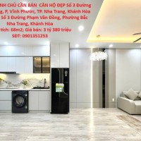 HOT HOT – CHÍNH CHỦ CẦN BÁN  CĂN HỘ ĐẸP Số 3 Đường Phạm Văn Đồng, P, Vĩnh Phước, TP. Nha Trang, Khánh Hòa