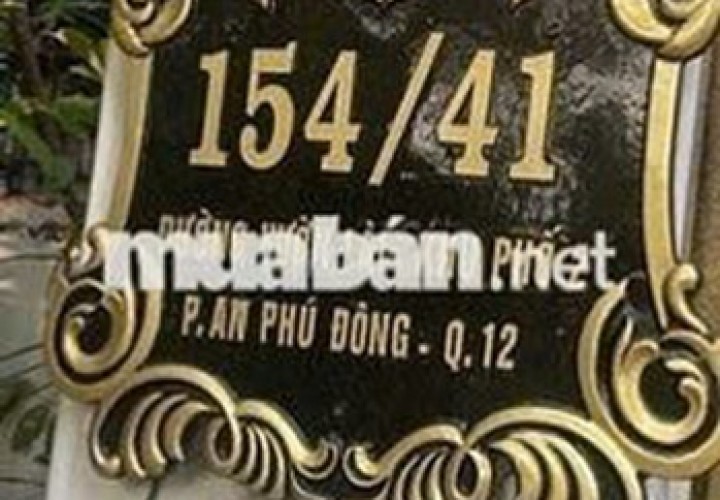 NHÀ ĐẸP – GIÁ TỐT – CHÍNH CHỦ CẦN BÁN CĂN NHÀ Tại Đường Vườn Lài, Phường An Phú Đông, Q.12, TP. HCM