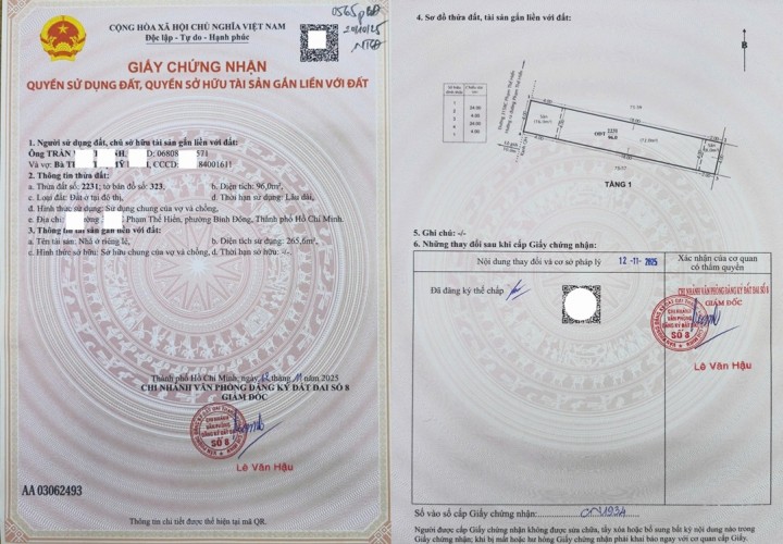 NHÀ PHỐ VEN SÔNG – KDC PHÚ LỢI QUẬN 8 – 4x24m – GIÁ 7,9 TỶ