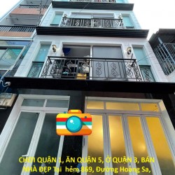 CHƠI QUẬN 1, ĂN QUẬN 5, Ở QUẬN 3, BÁN NHÀ ĐẸP Tại Phường 11, Quận 3, Tp Hồ Chí Minh