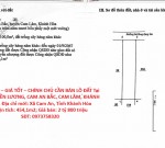 ĐẤT ĐẸP – GIÁ TỐT – CHÍNH CHỦ CẦN BÁN LÔ ĐẤT Tại THÔN HIỀN LƯƠNG, CAM AN BẮC, CAM LÂM, KHÁNH HOÀ