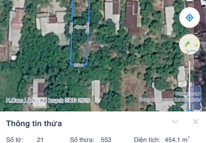 ĐẤT ĐẸP – GIÁ TỐT – CHÍNH CHỦ CẦN BÁN LÔ ĐẤT Tại THÔN HIỀN LƯƠNG, CAM AN BẮC, CAM LÂM, KHÁNH HOÀ
