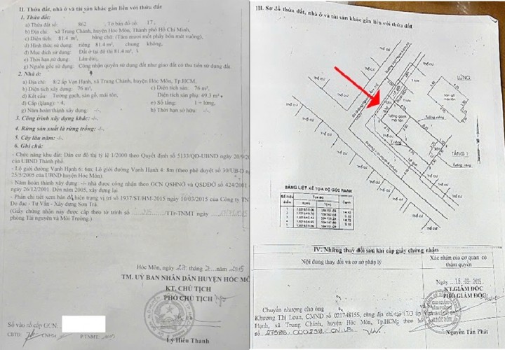 GIÁ TỐT – CẦN BÁN CĂN NHÀ MẶT TIỀN Vạn Hạnh 6, xã Trung Chánh, huyện Hóc Môn, TP. Hồ Chí Minh