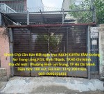 Chính Chủ Cần Bán Đất ngay trục RẠCH XUYÊN TÂM Đường Nơ Trang Long,P.13, Bình Thạnh, TP.Hồ Chí Minh.