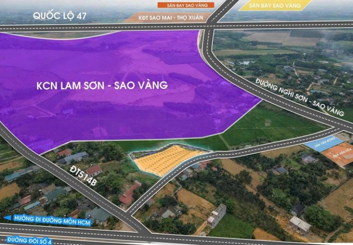 ĐẤT ĐẸP – GIÁ F0 – CHÍNH CHỦ CẦN BÁN CÁC LÔ ĐẤT GẦN KCN LAM SƠN, Thị Trấn Lam Sơn, Thọ Xuân, Thanh Hóa