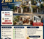 CHÍNH CHỦ CẦN BÁN CĂN Biệt Thự Góc 2 Mặt tiền 500 m2 Phường Phú Lợi, TP. Thủ Dầu Một, Bình Dương.
