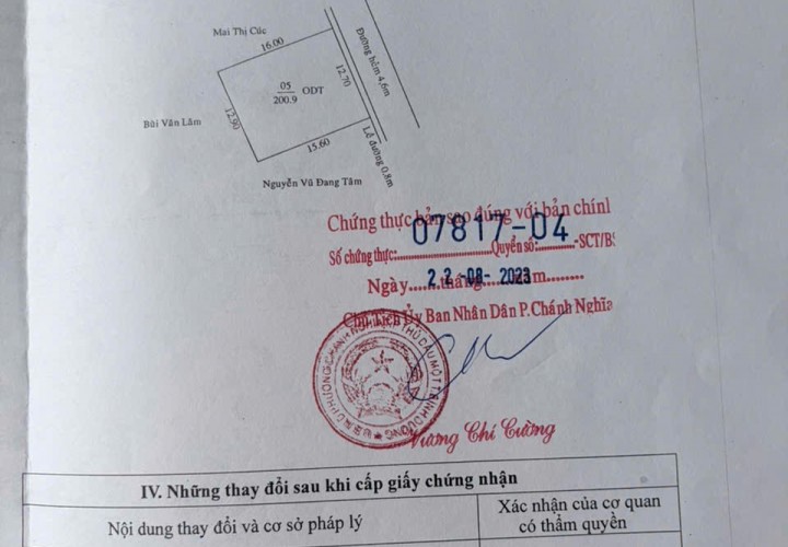 NHÀ CHÍNH CHỦ- GIÁ TỐT CẦN BÁN NHANH CĂN NHÀ VỊ TRÍ ĐẸP tại Thành phố Thủ Dầu Một, tỉnh Bình Dương